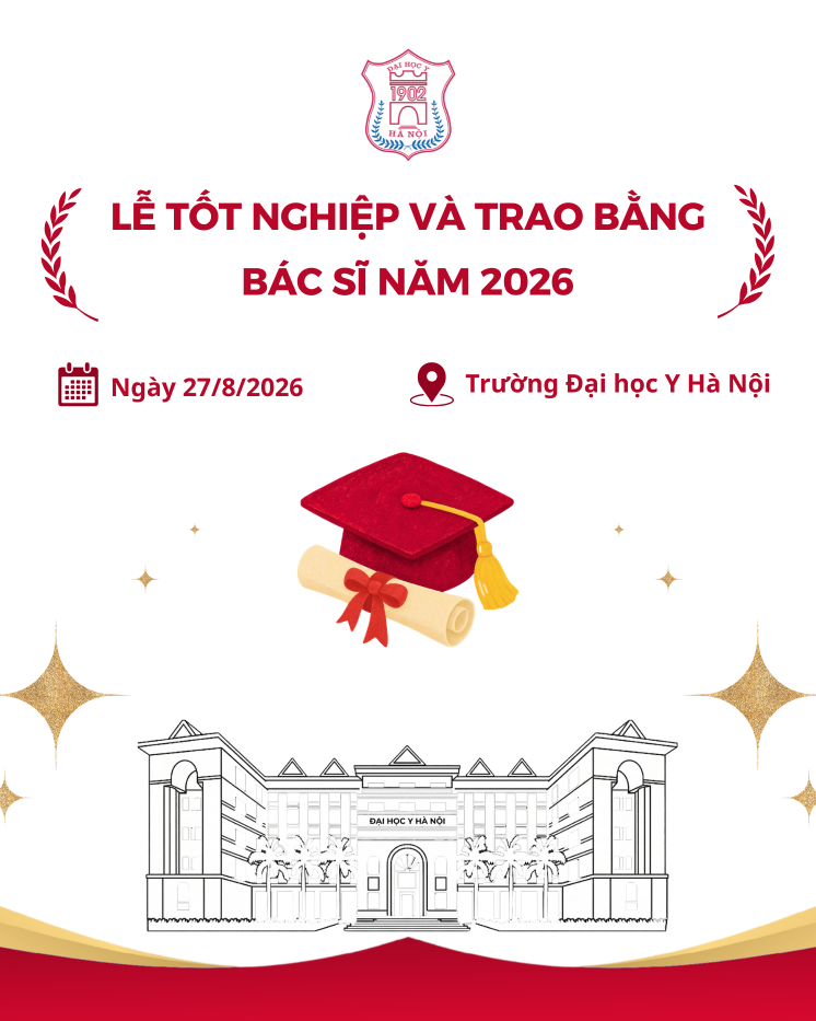 Lễ tốt nghiệp và trao bằng bác sĩ năm 2026